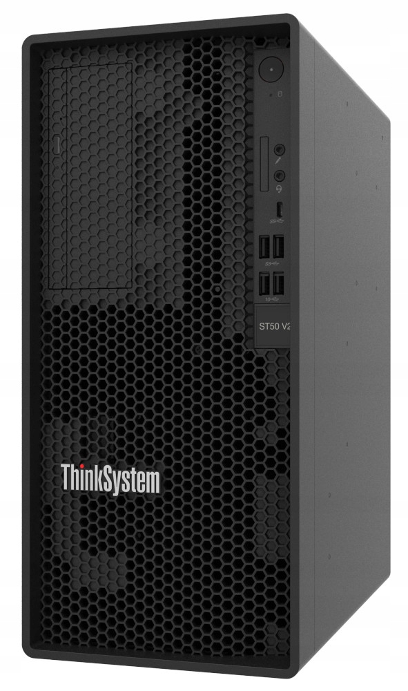 Serwer Lenovo ThinkSystem ST50 V2 – Wydajność i elastyczność dla Twojej firmy
