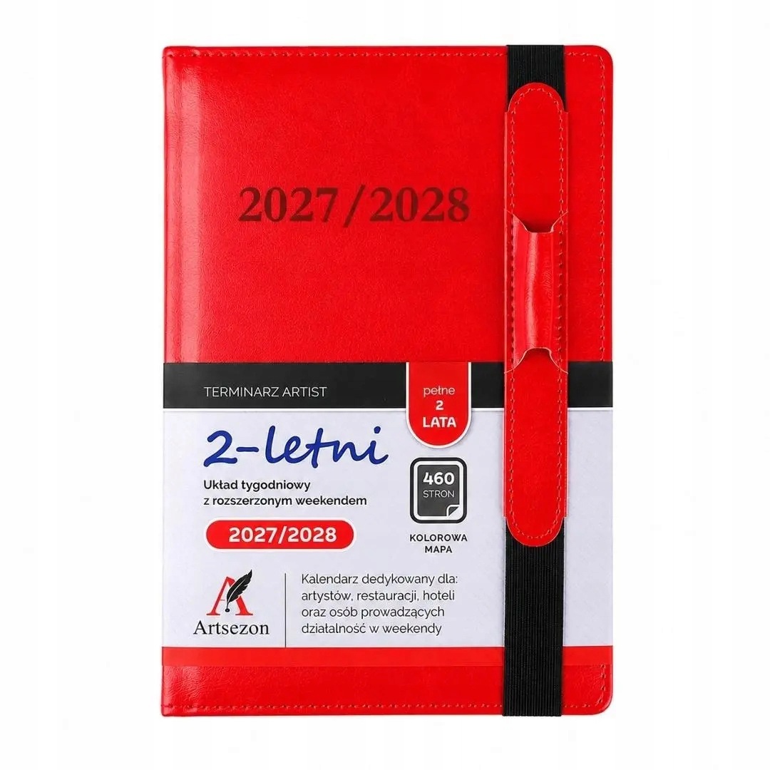 Terminarz 2027/28 dwuletni Artist Nebraska MIX – Twój idealny plan na dwa lata