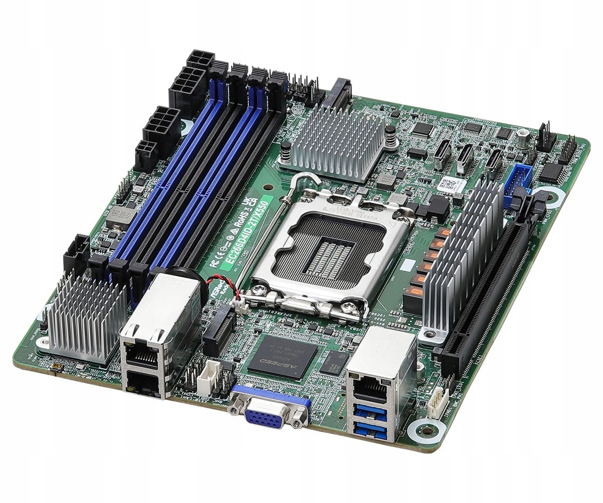 Zaawansowane funkcje sieciowe: 10 Gigabit Ethernet i kontroler Intel X550