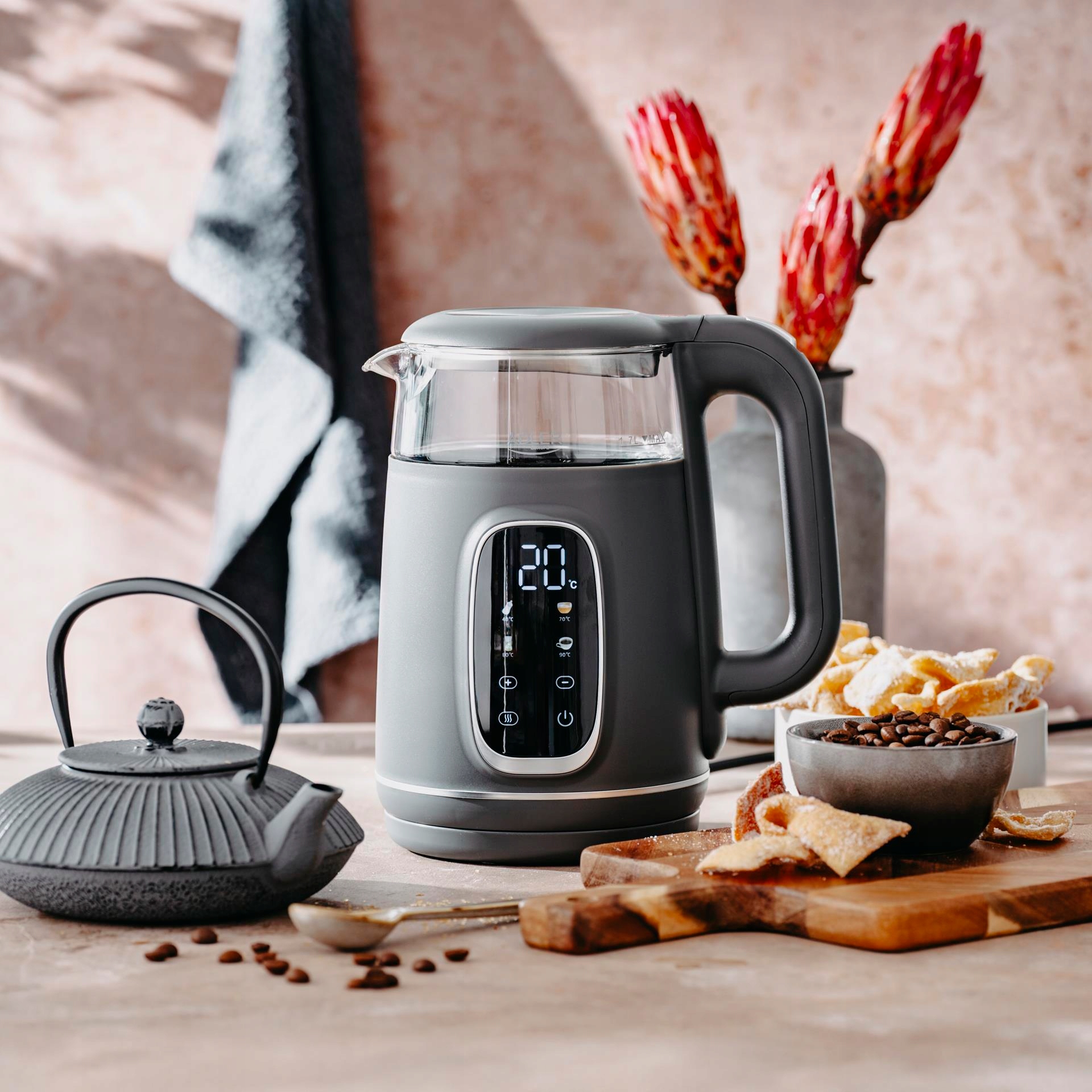 Precyzyjna regulacja temperatury – Idealna dla każdego rodzaju herbaty