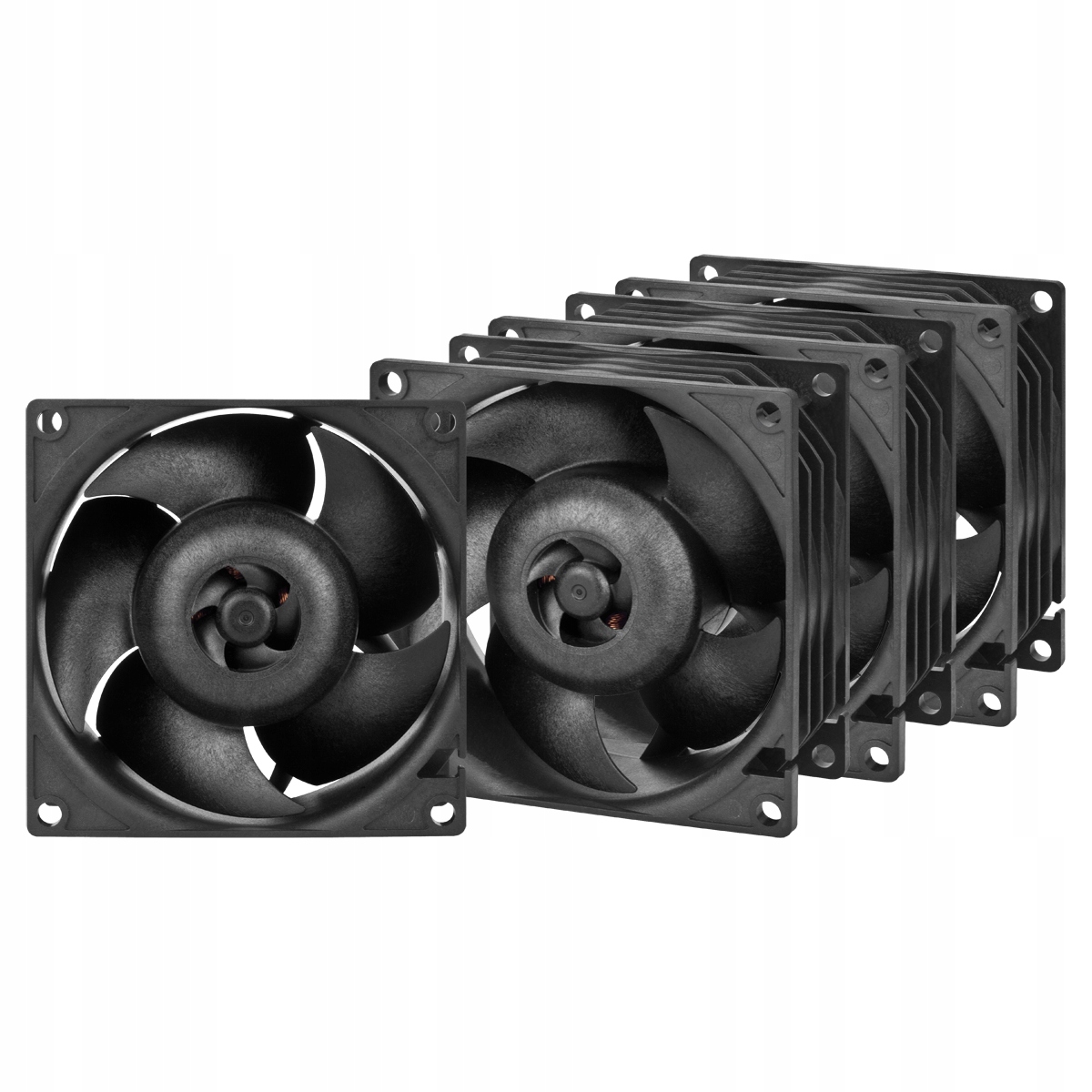 Wentylator Arctic ARCTIC Lüfter 80x80x25mm S8038-10K (4-Pack) – Wydajność i niezawodność w chłodzeniu