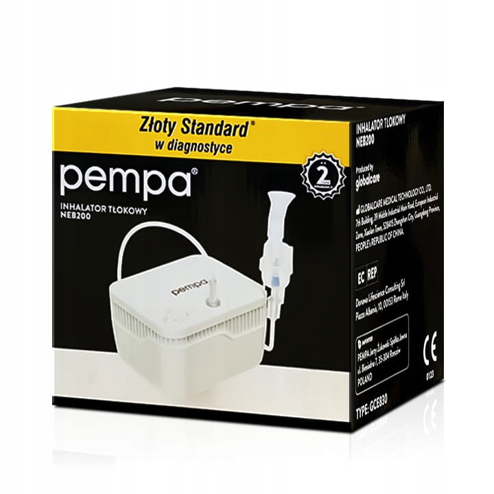 Profesjonalne urządzenie do nebulizacji dla całej rodziny