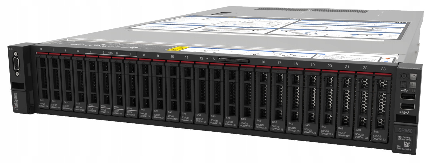 Lenovo ThinkSystem SR650 Xeon Silver 4215R – Wydajny serwer dla Twojej firmy