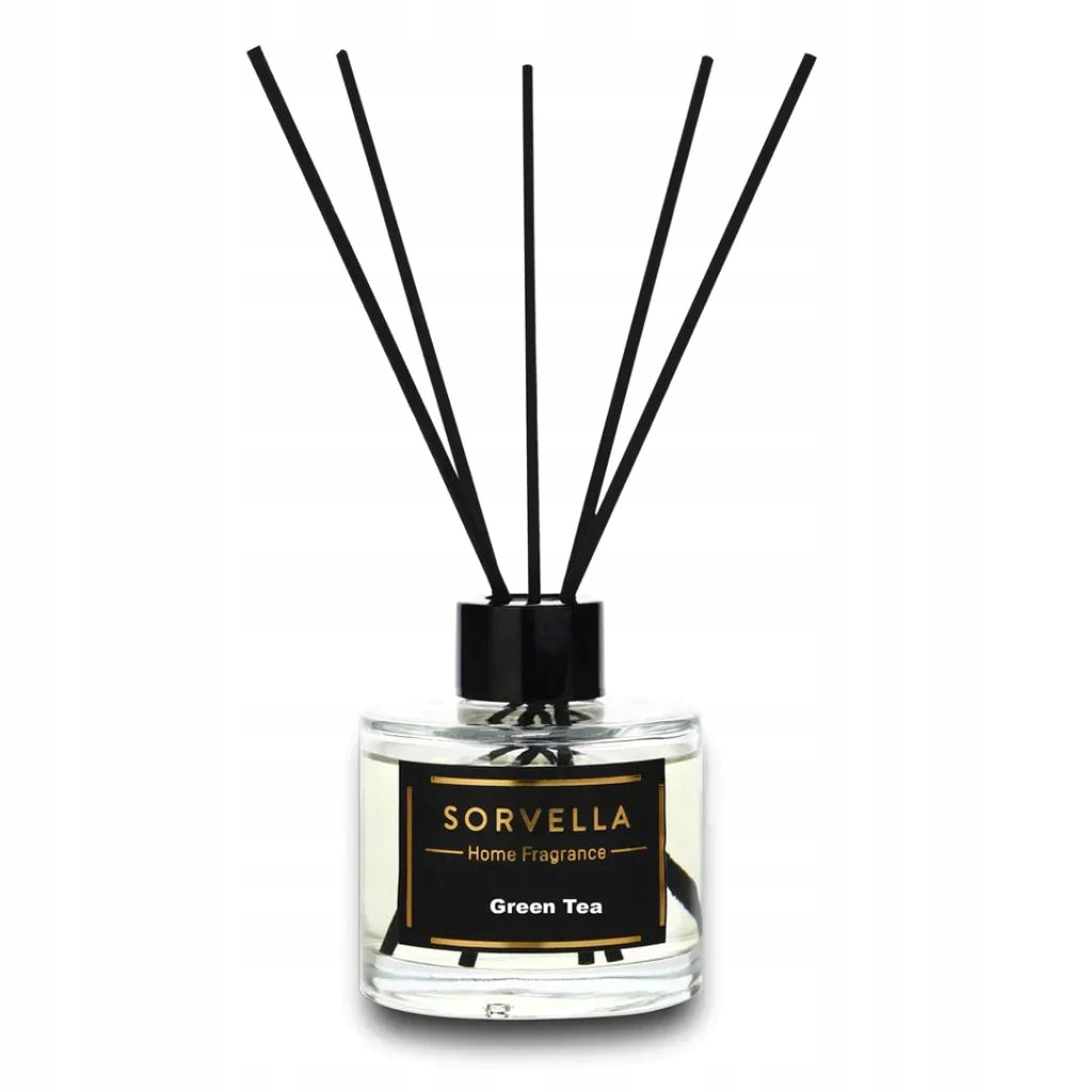 SORVELLA Home Diffuser patyczki zapachowe Green Tea 120ml – Odśwież swój dom aromatem