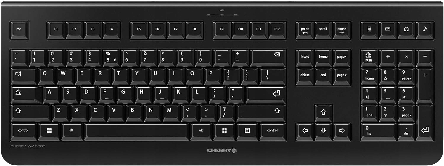 Klawiatura CHERRY KW 3000 RF Wireless QWERTY – Wygoda i nowoczesność w Twoim biurze