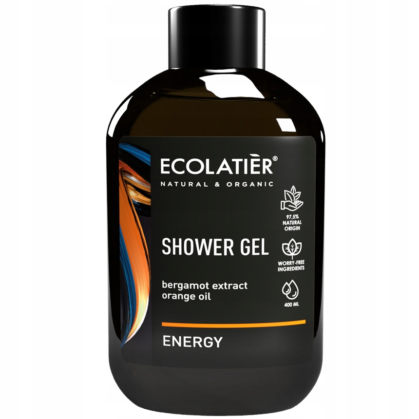 Ecolatier Żel pod prysznic Energy* 400ml – Odświeżenie i nawilżenie w każdej kropli