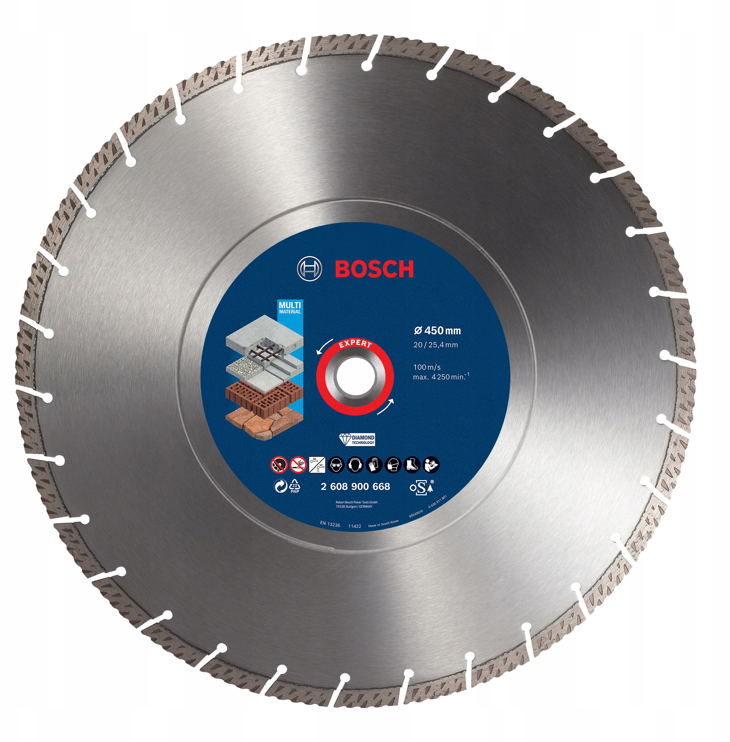 Tarcza Diamentowa M Mat 450mm – Niezawodne narzędzie do cięcia