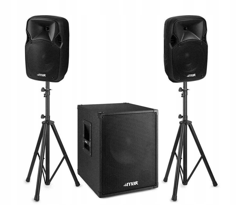 Zestaw nagłośnieniowy aktywny 12'' 700W MX700 2.1 – Idealne rozwiązanie do każdego wydarzenia
