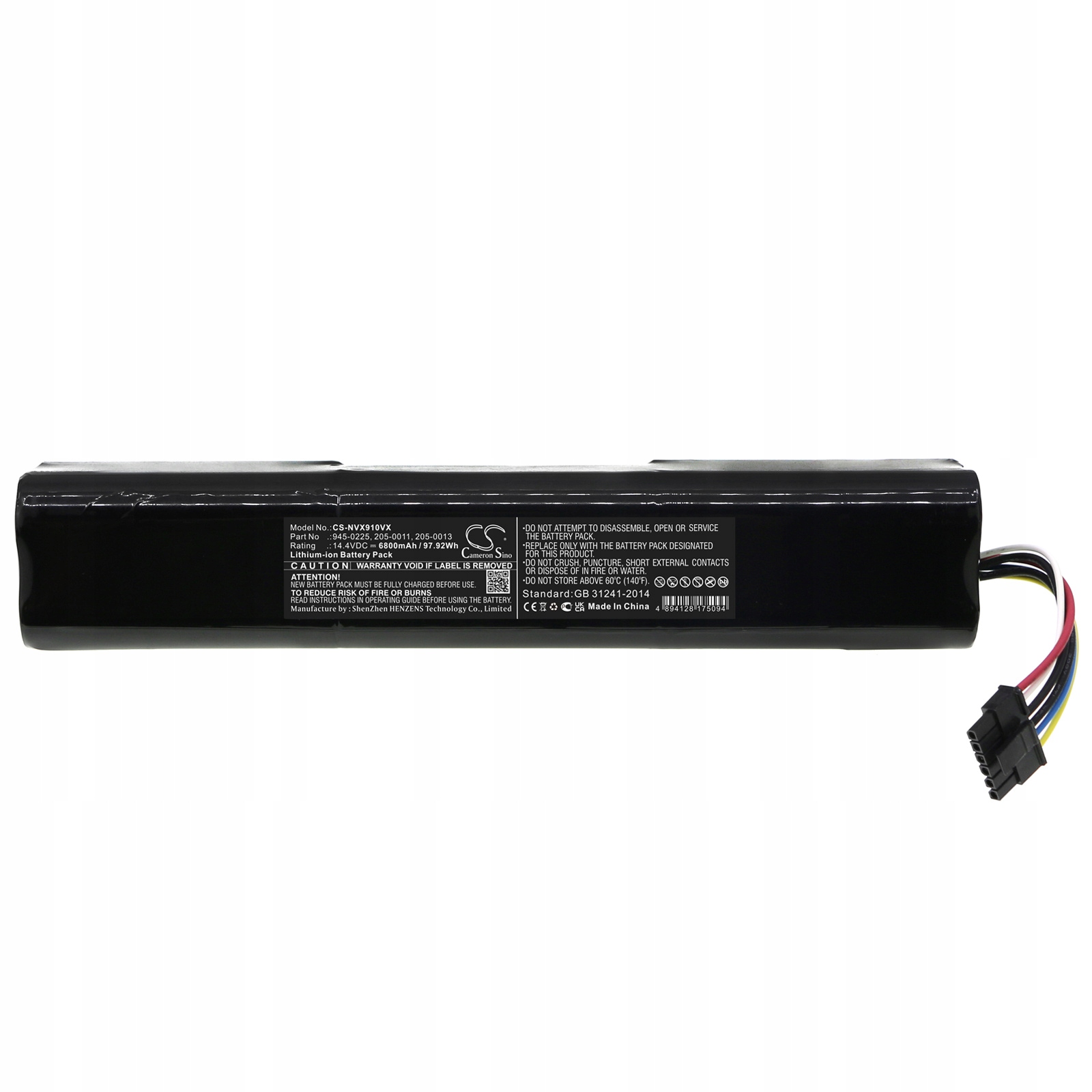 Pojemność akumulatora 6800 mAh – Długotrwała praca
