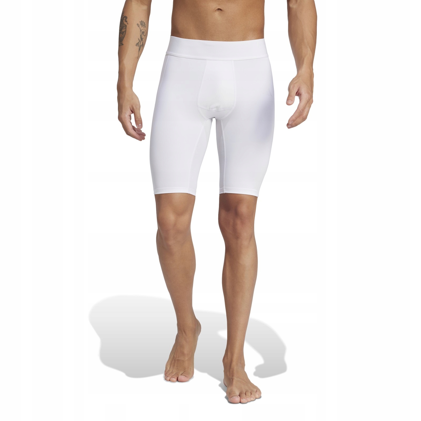 Podspodenki męskie adidas Techfit białe JN7398 XL – Komfort i wsparcie w każdej aktywności