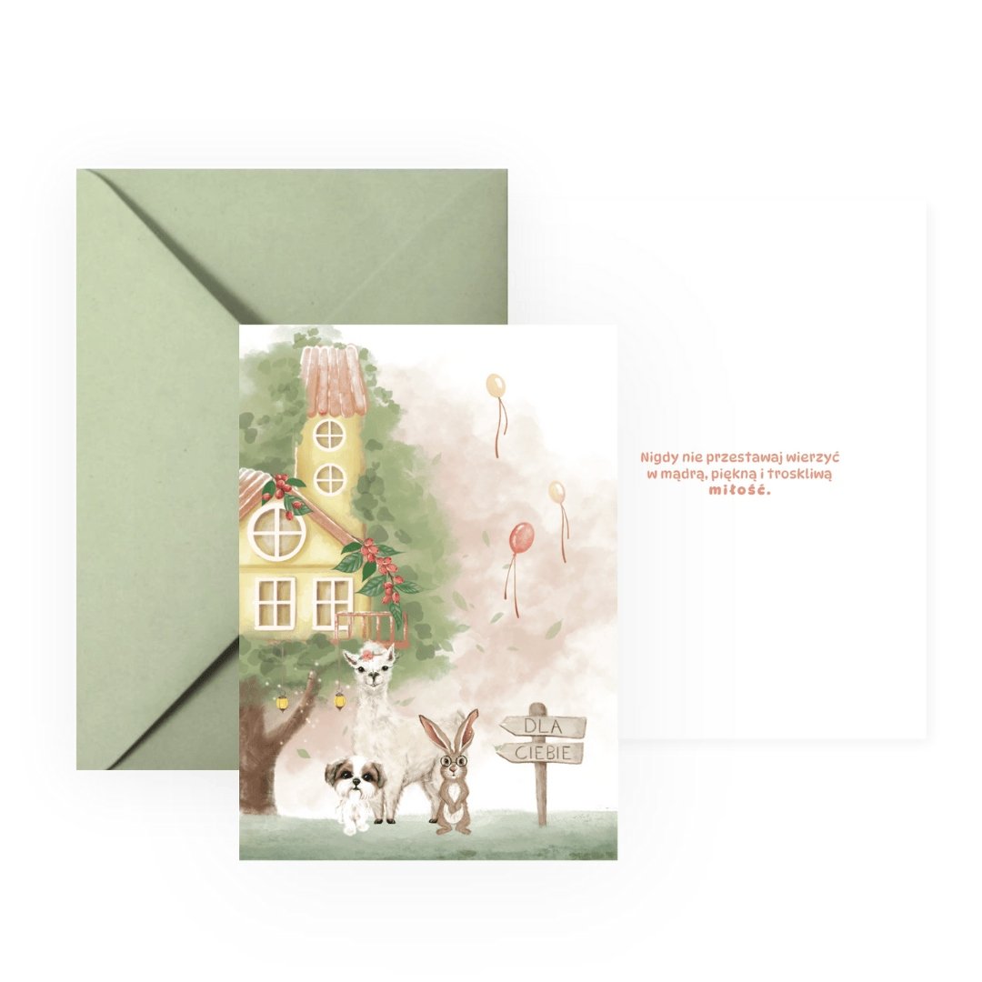 Karnet okolicznościowy Dla Ciebie – Idealny na każdą okazję