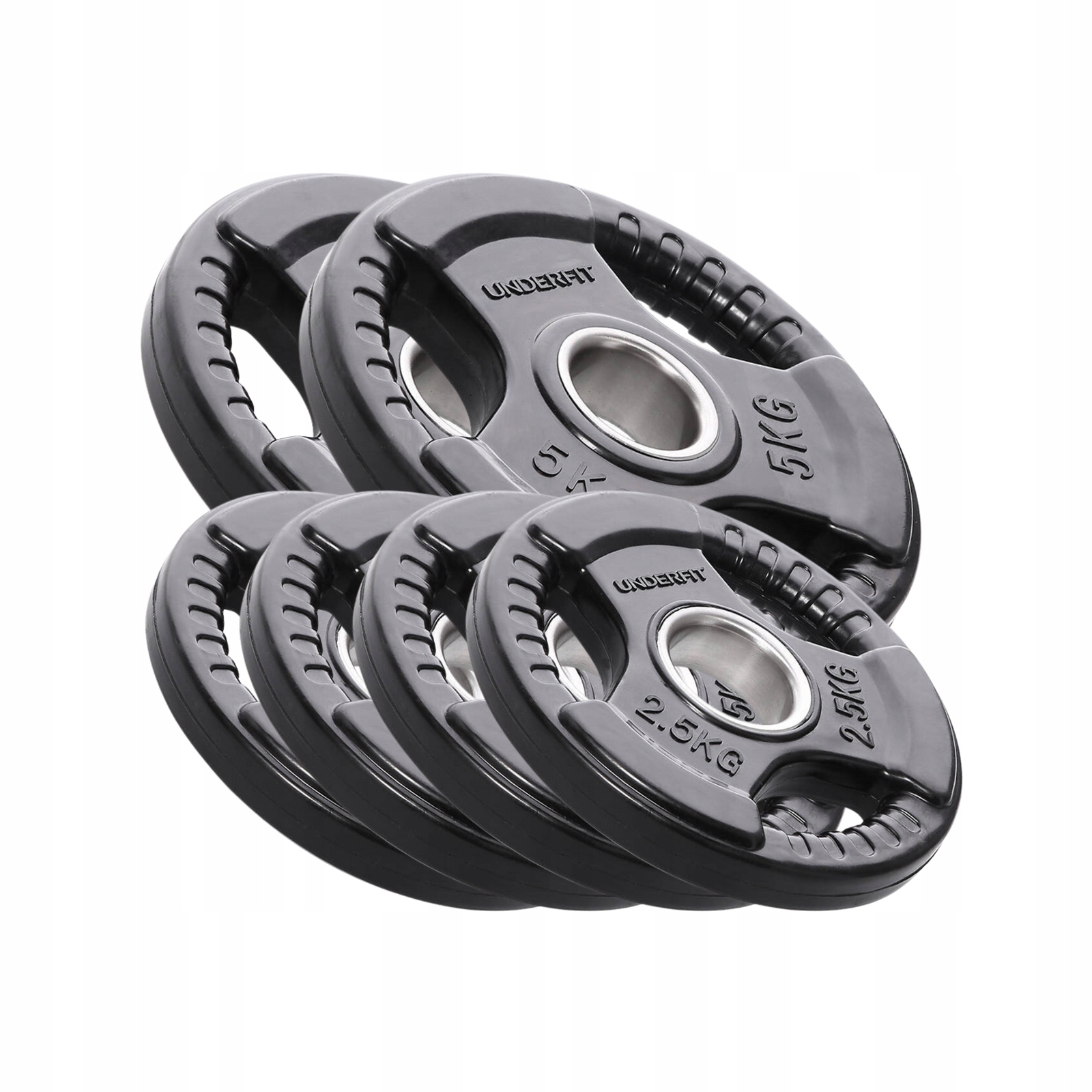 Wymiary i waga talerzy w zestawie