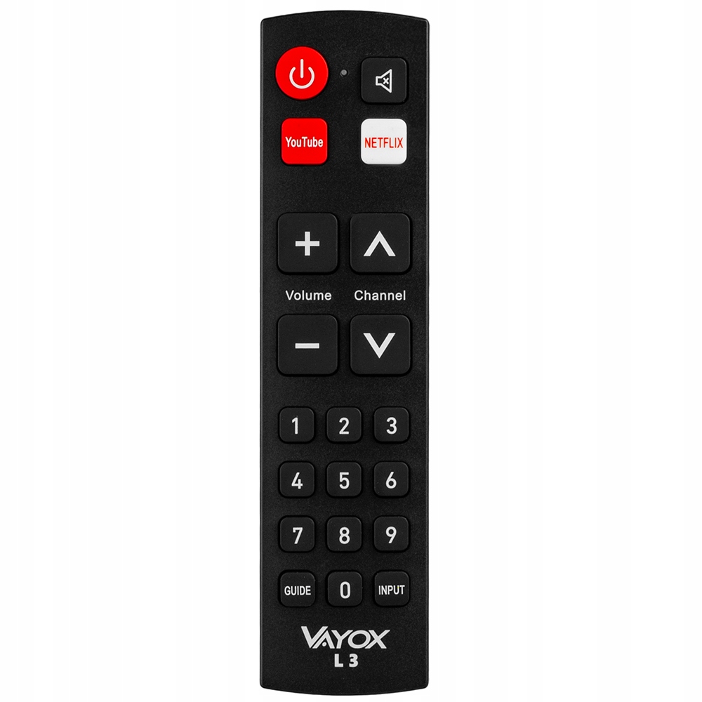 Przyciski ze skrótami do aplikacji na smart TV