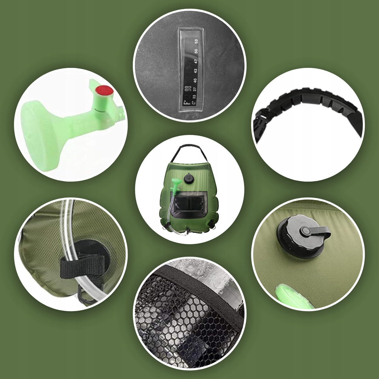 Wbudowany termometr – Kontrola temperatury wody