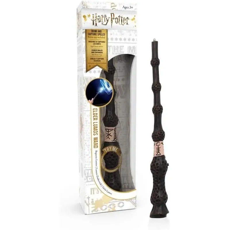 HARRY POTTER Lumos wand - Różdżka Elder 18 cm – Magia w Twoich rękach