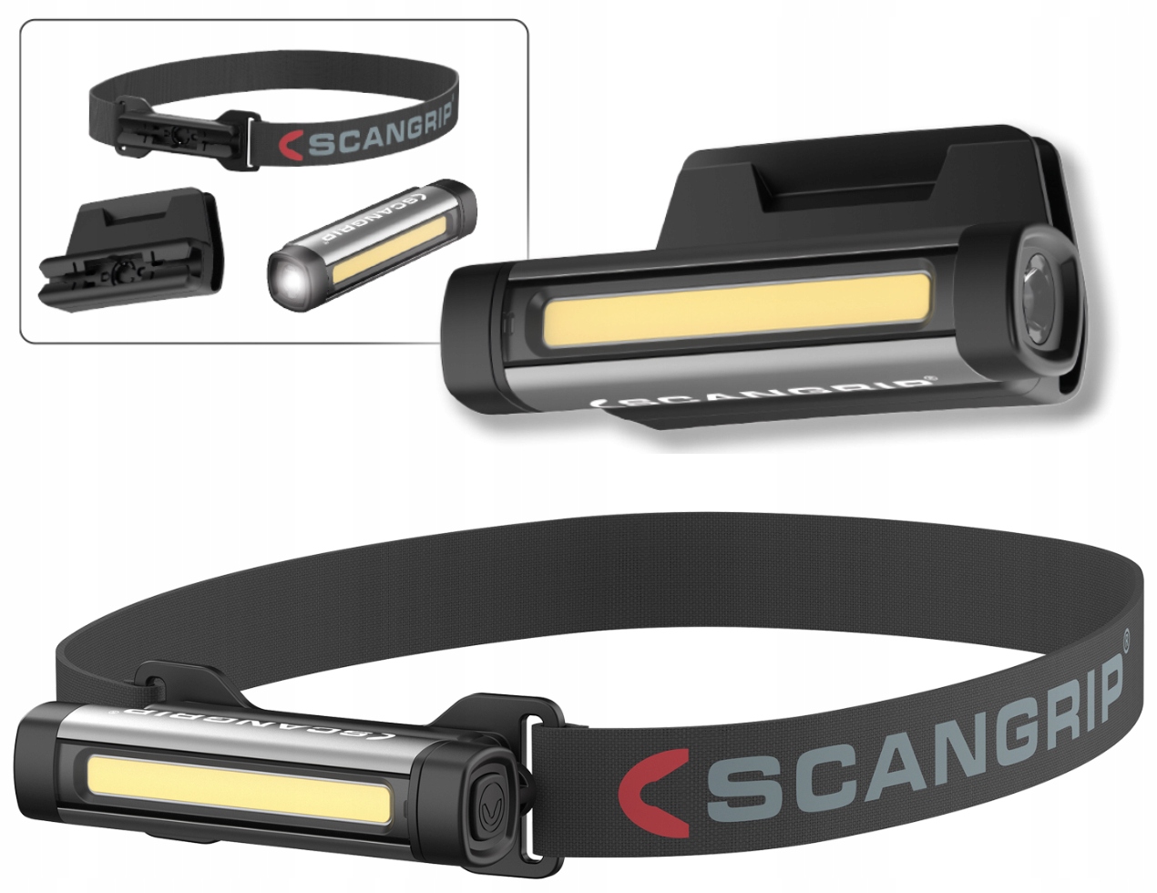Scangrip Latarka czołowa FLEX WEAR – Niezawodne oświetlenie w każdych warunkach