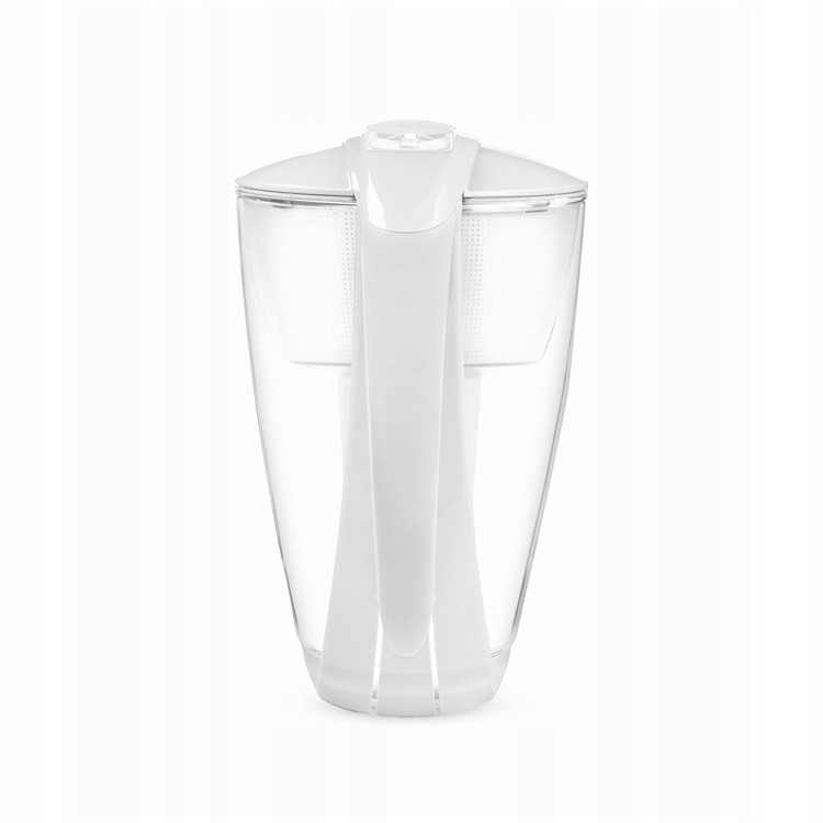 Dzbanek szklany Crystal biały SeeYoo Set3 stalowe – Idealny do filtrowania wody