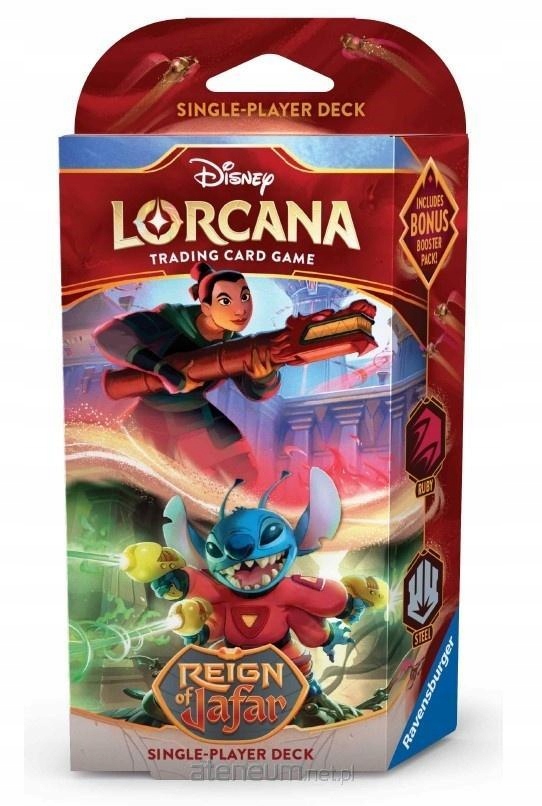 Disney Lorcana (Set08) starter deck set A Rub&Stee – Rozpocznij swoją przygodę z Disneyem