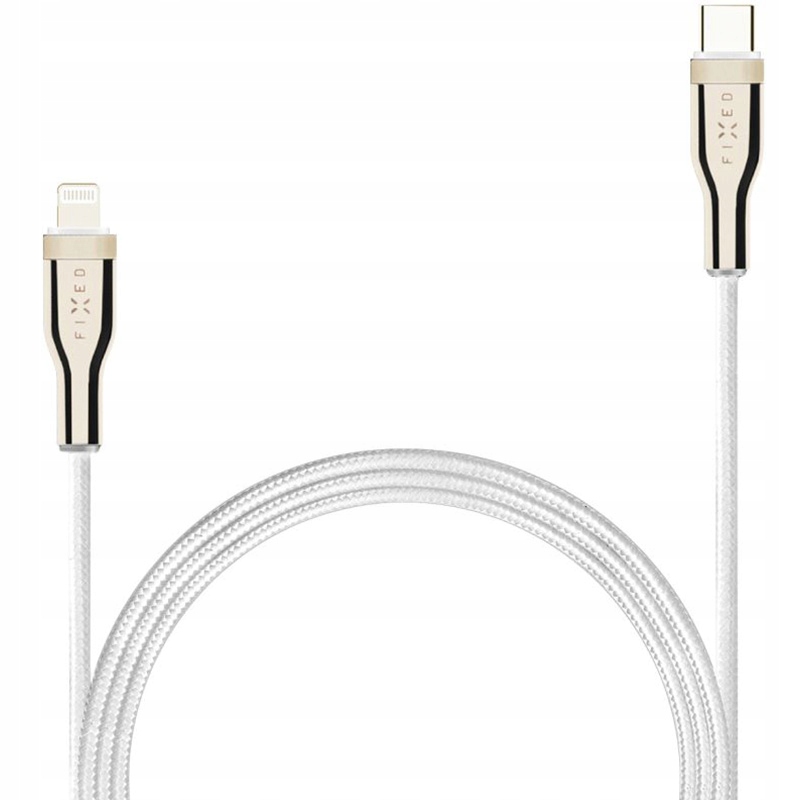 Kabel Pleciony FIXDB-CL12-WH – Wytrzymałość i styl w jednym
