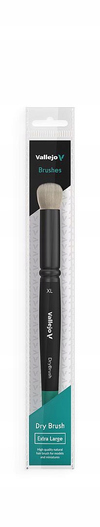 Pędzel Vallejo B07004 - Dry Brush - Natural XL – Idealny do technik malarskich