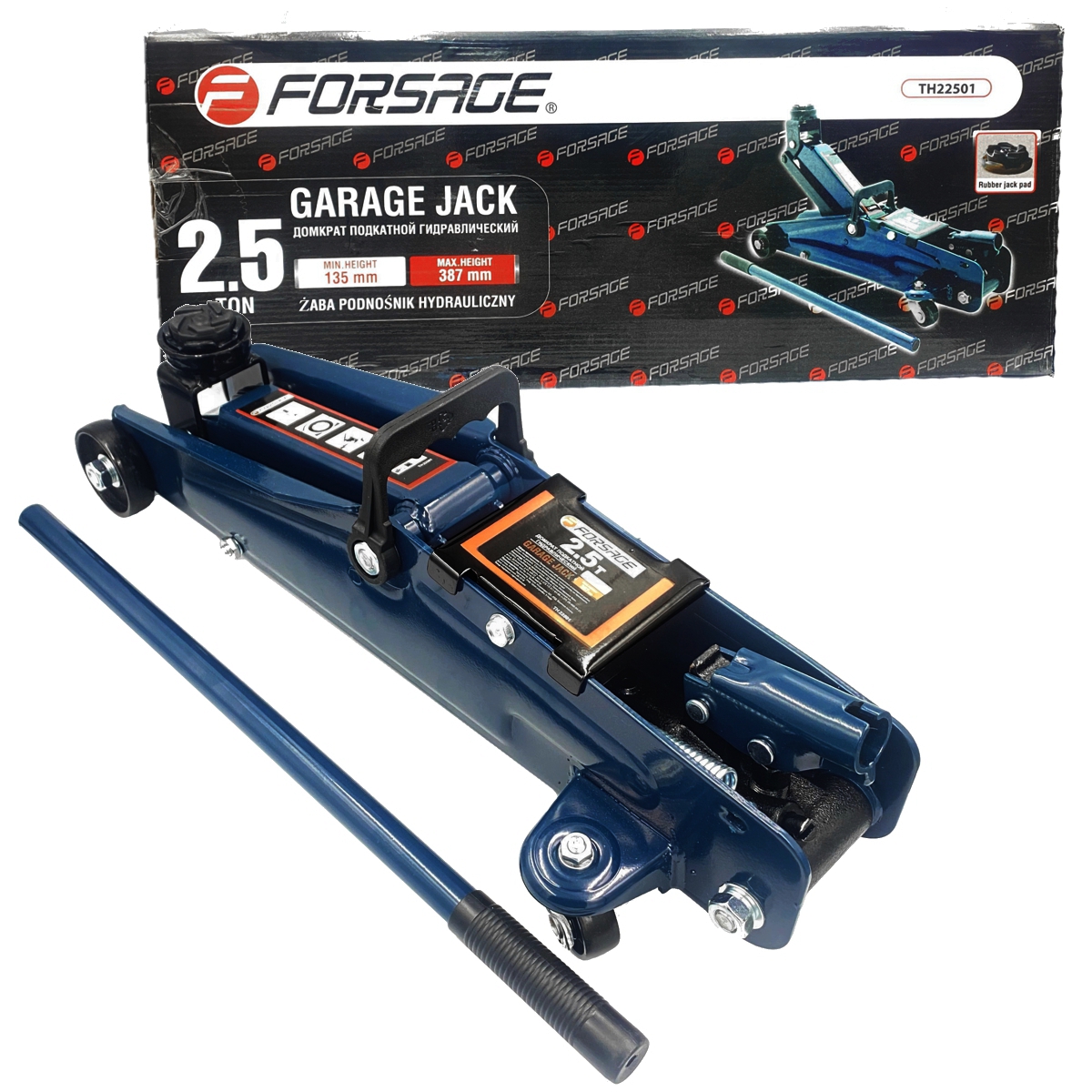 Udźwig do 2,5 ton – idealny do cięższych samochodów