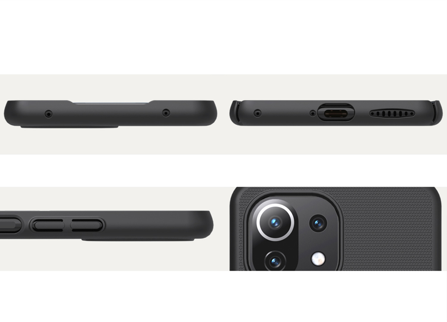 Etui Nillkin Frosted Shield dla Xiaomi Mi 11 Lite 4G/ 5G - Jakość materiałów to podstawa!
