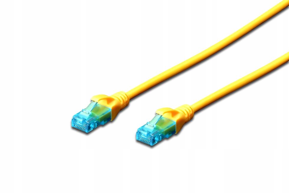 Patchcord CAT 5e DIGITUS U/UTP 10m – Wydajne połączenie dla Twojej sieci