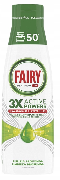 FAIRY Platinum Żel do zmywarki zielony* 900 ml – Skuteczna alternatywa dla tabletek