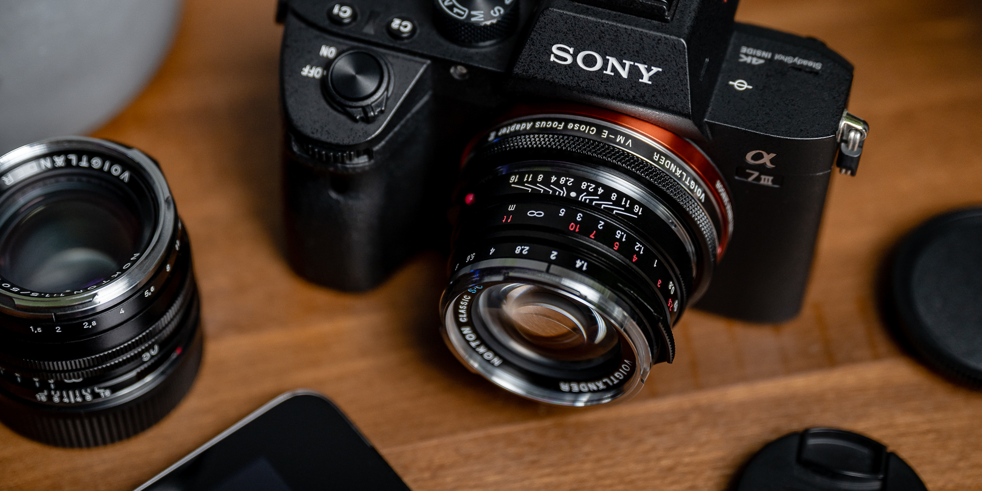 Adapter bagnetowy Voigtlander Close Focus II Leica M / Sony E