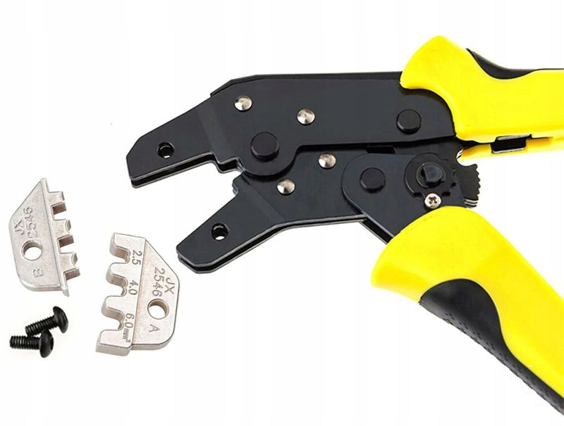 Wymienne szczęki dla różnych przekrojów kabli