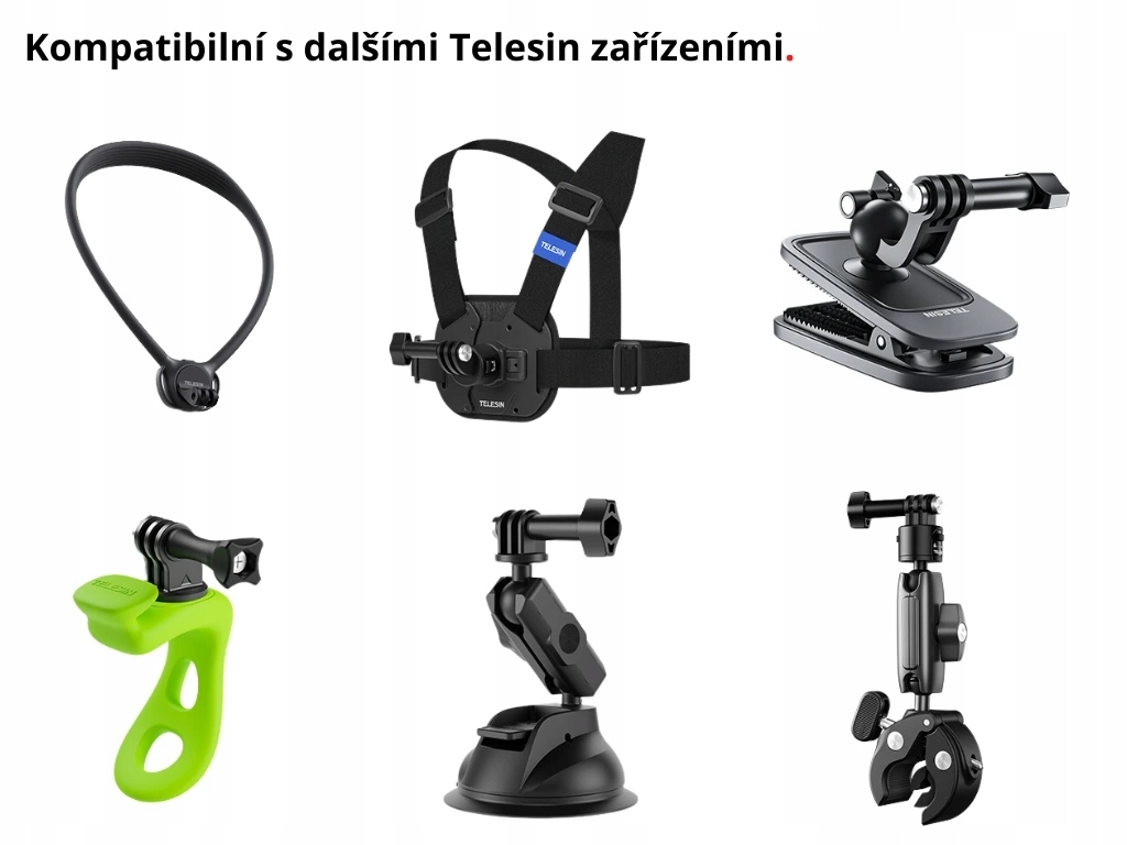 Kompatybilność z telefonami i kamerami GoPro