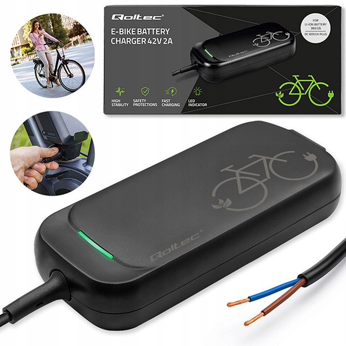 Ładowarka do roweru elektrycznego 36V | 42V | 2A – Wydajne ładowanie dla Twojego e-bike'a