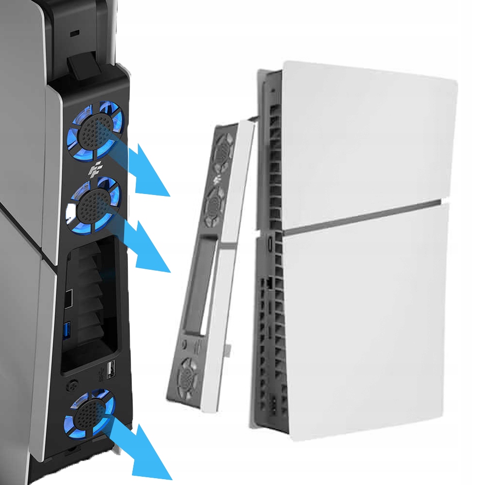 Wydajność chłodzenia dzięki trzem wentylatorom