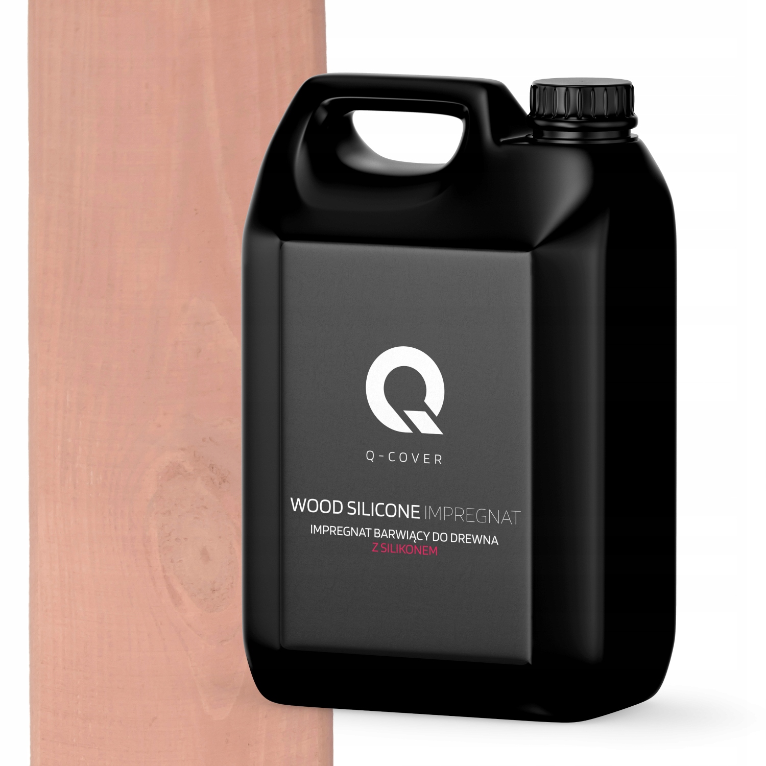 IMPREGNAT BARWIĄCY DO DREWNA Z SILIKONEM 2w1 | KOLOR ŁOSOSIOWY H5533 MAT | 5L