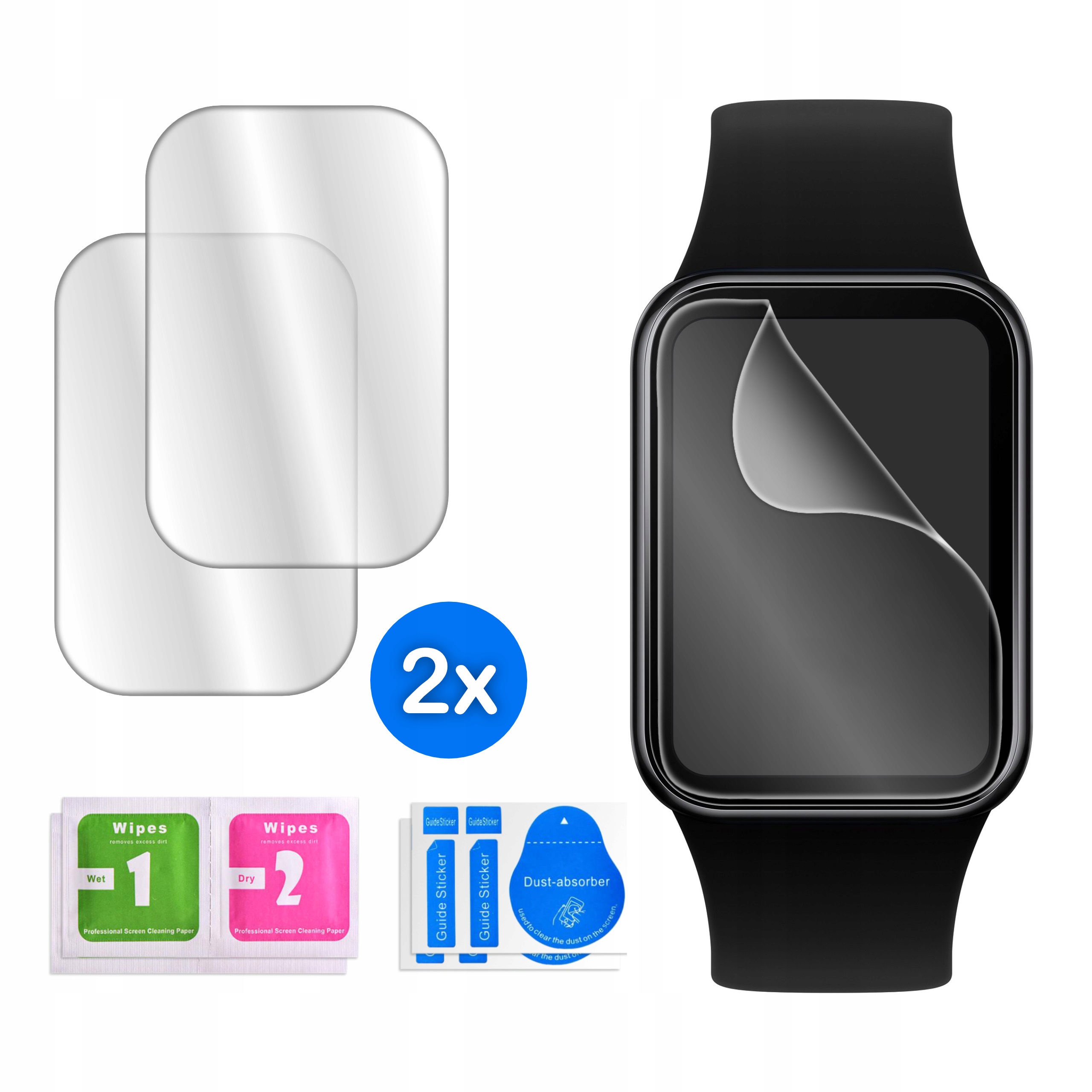 FOLIA HYDROŻELOWA OCHRONNA 3D do Xiaomi Smart Band 8 Pro – Najlepsza ochrona dla Twojego zegarka