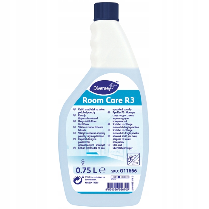 Room Care R3 – Uniwersalny preparat do czyszczenia łazienek 750 ml