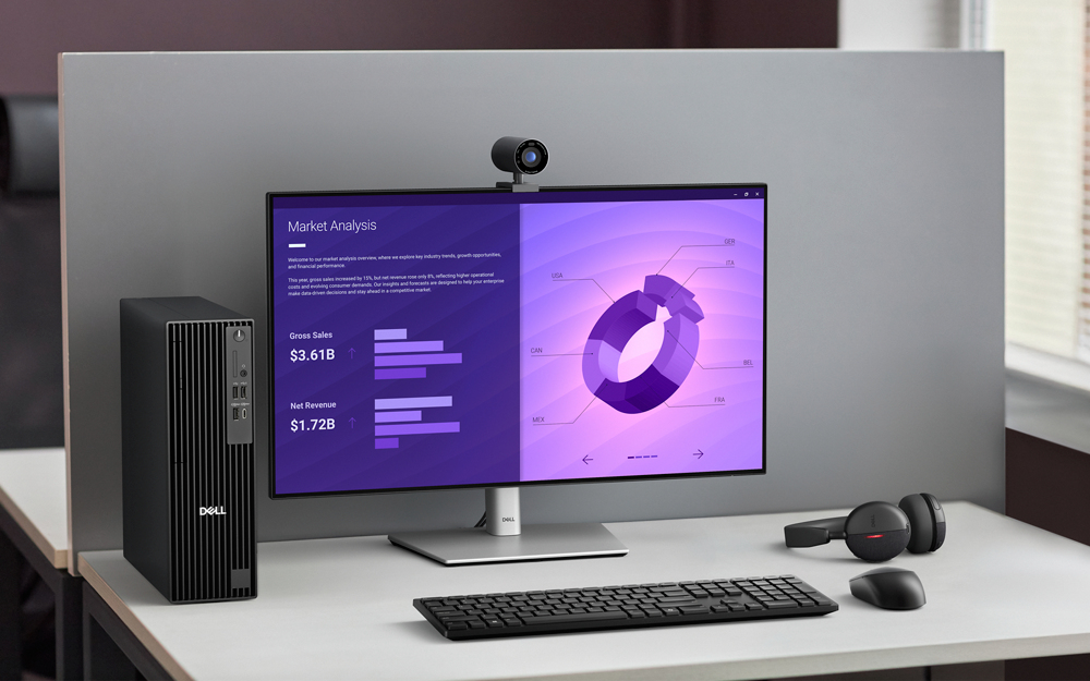 Komputer DELL Pro Slim Plus QBS1250 – Wydajność i oszczędność miejsca