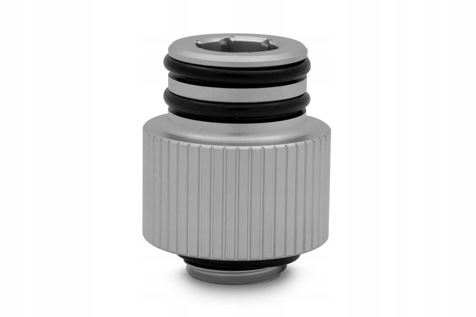 EK Water Blocks EK-Quantum Torque Push-In Adapter M 14 - Satin Titanium
