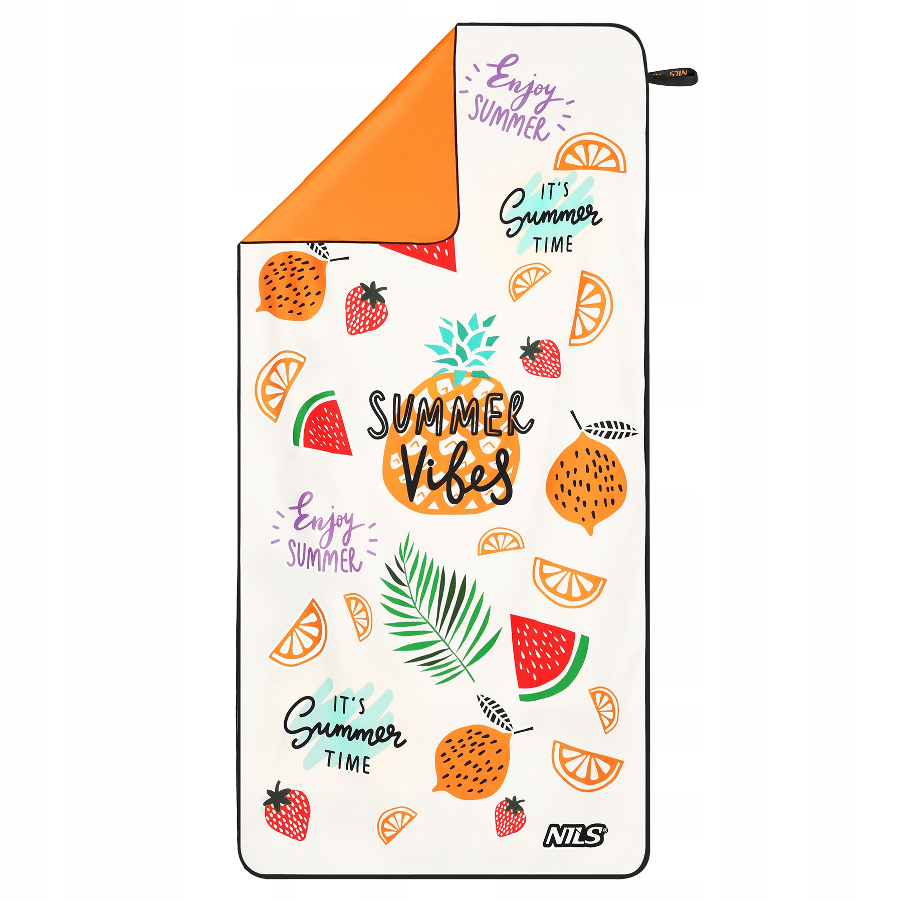 RĘCZNIK Z MIKROFIBRY SUMMER 160x80 cm NCR14 NILS – Idealny towarzysz na wakacje