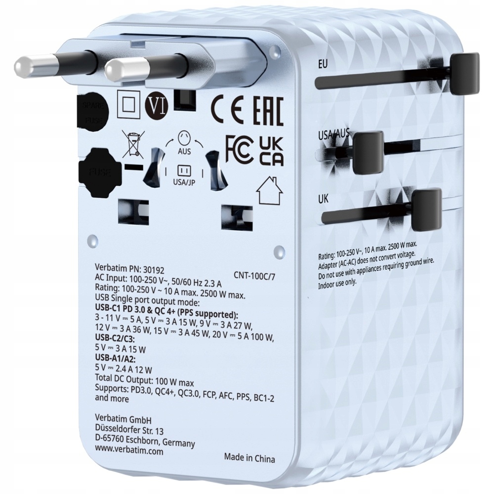 Obsługa technologii Power Delivery (PD) 100W