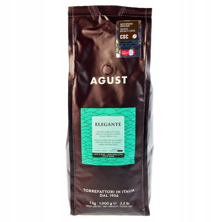 Mieszanka kawy: 85% arabika, 15% robusta