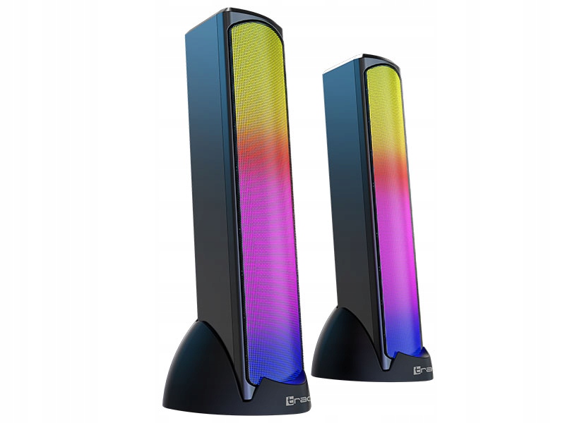 Głośniki 2.0 TRACER Sigma USB BT RGB – Doskonałe brzmienie i styl