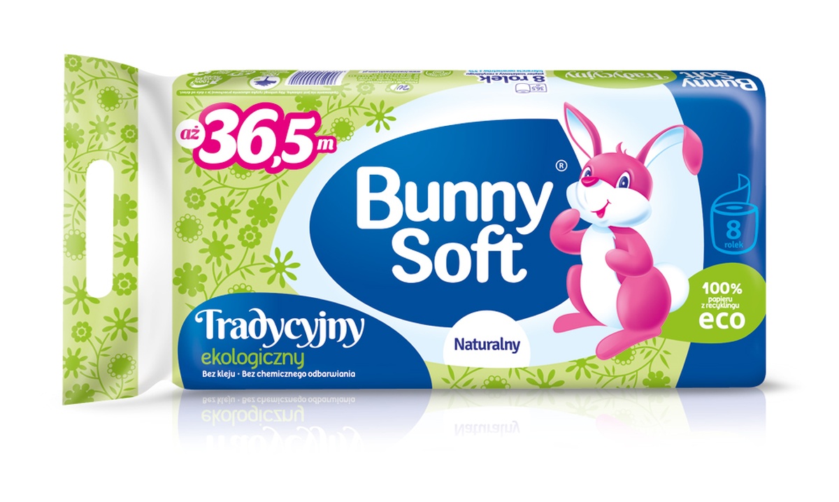 Ekologiczny papier toaletowy – 100% makulatura