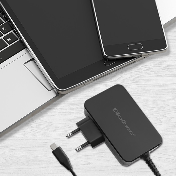 Ładowarka GaN Power Pro | 1xUSB-C | 90W | 5-20V | Czarna – Nowoczesne rozwiązanie do ładowania
