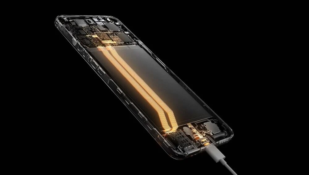 Bateria 6000 mAh z technologią SuperVOOC