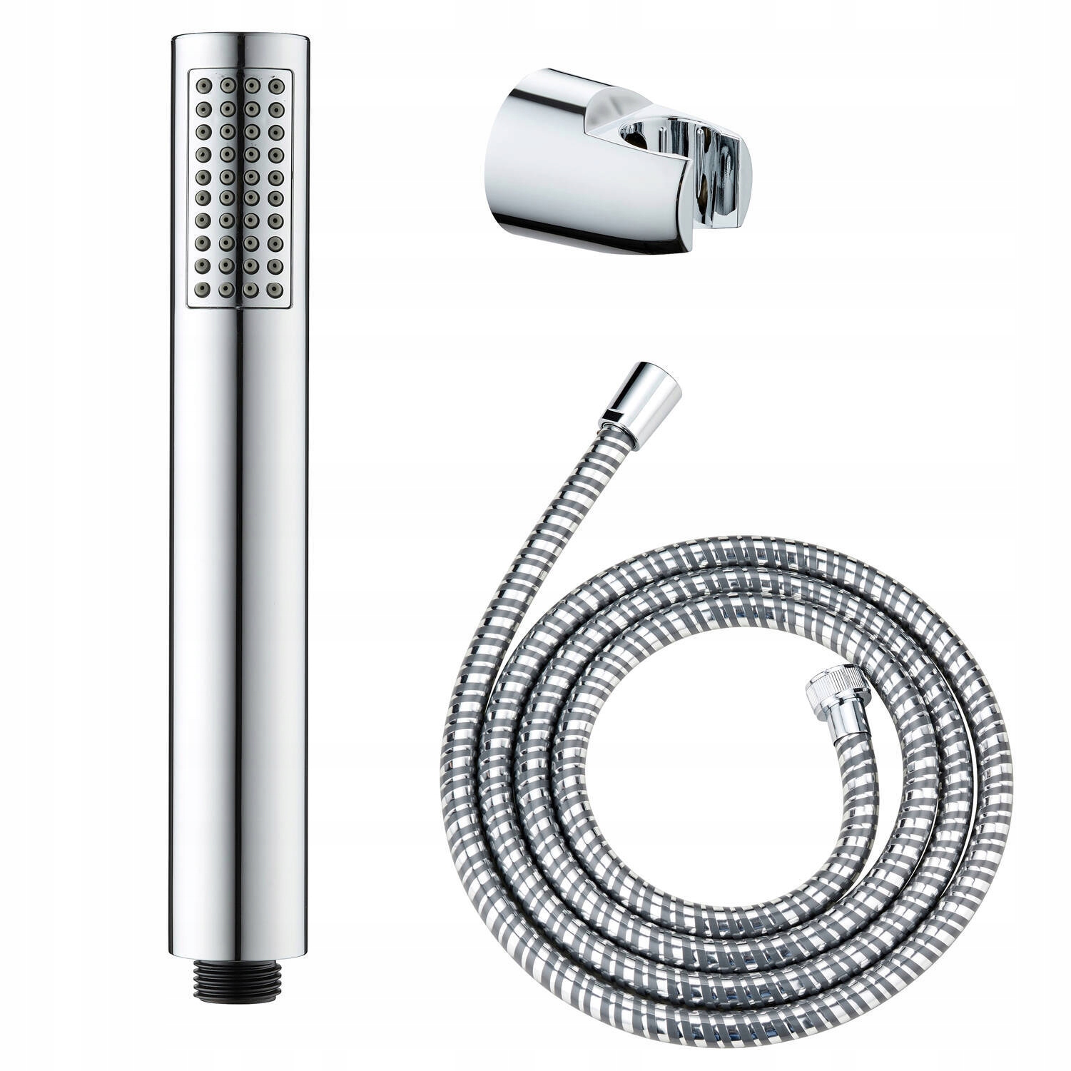 Wenko Zestaw prysznicowy słuchawka z uchwytem + wąż BASIC – Komfort i funkcjonalność w Twojej łazience