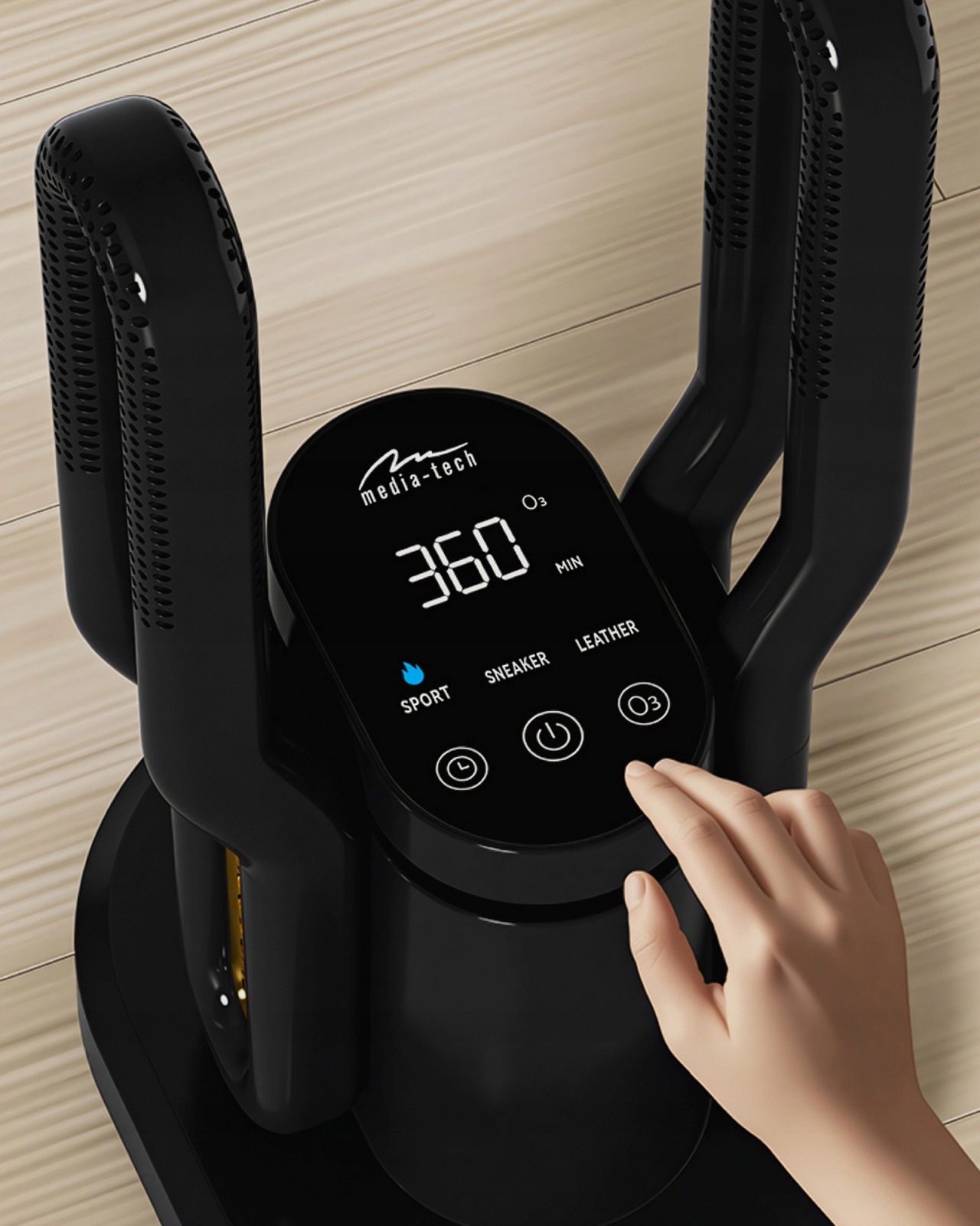 Wbudowany timer – Dostosuj czas suszenia do swoich potrzeb