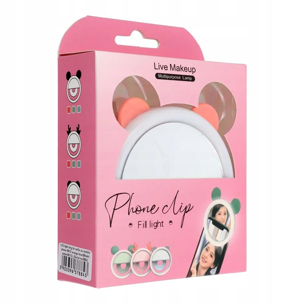 Uroczy design z motywem zwierzęcych uszek