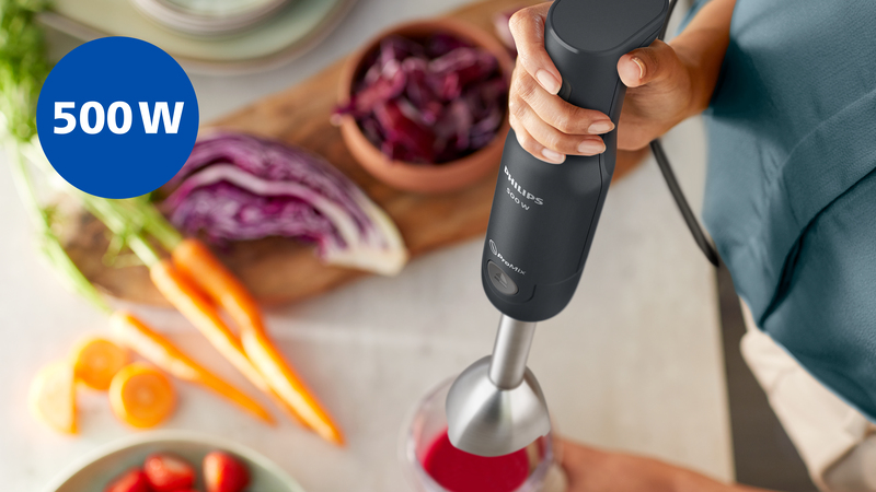 Wysoka moc 500 W dla efektywnego miksowania