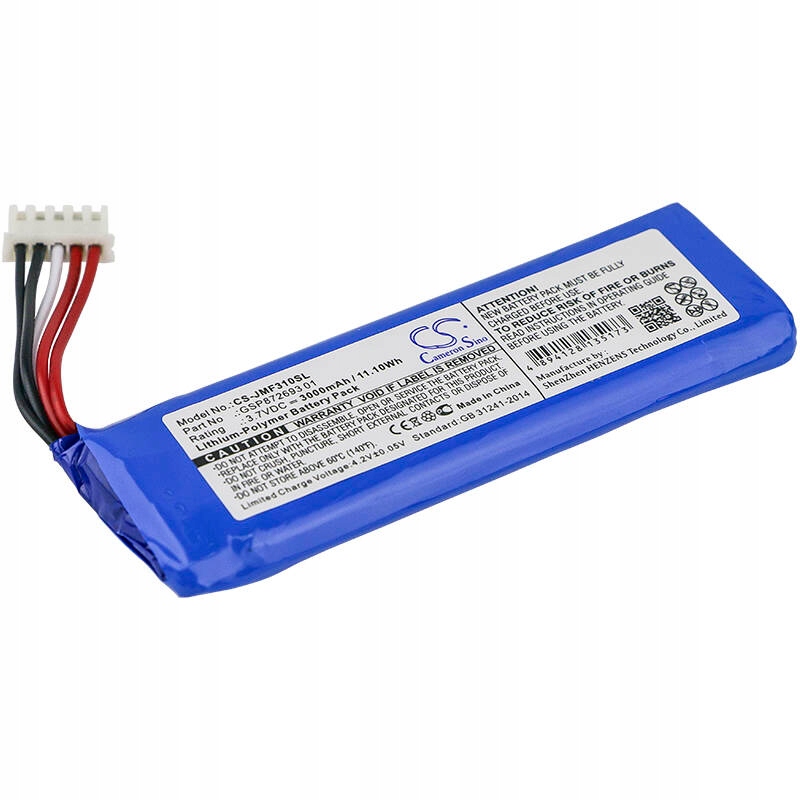 Akumulator Bateria Typ Gsp872693 01 do JBL Flip 4 – Wydajność i niezawodność